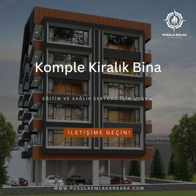 MERKEZİ KONUMDA 3750 m² KOMPLE KİRALIK BİNA